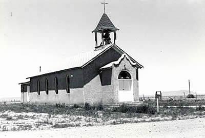 The Sacred Heart Mission in Garcia is an example of the Territorial Adobe type.