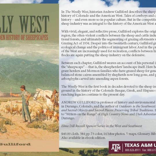 The Woolly West book by Andrew Gulliford