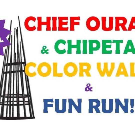 Chief Ouay Chipeta Color Walk Fun Run banner