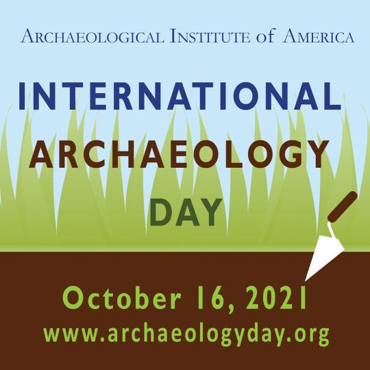International Archaeology Day logo 2021
