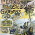 Advertising poster depicting illustrated animals in zoo enclosures, reading "Elitch's Zoological Gardens, Denver, Colorado."